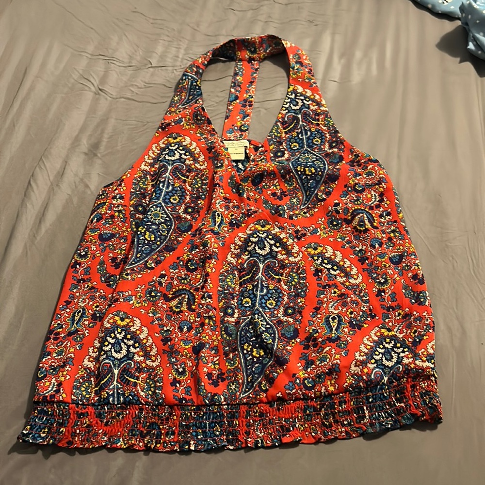 Lucky Brand Tank 🍀 Paisley print